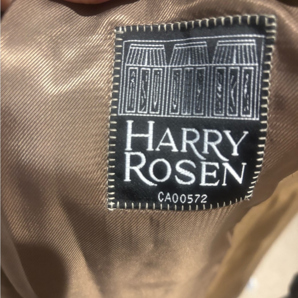 Canali Tan Jacket with Harry Rosen Label - Picture 3 of 3